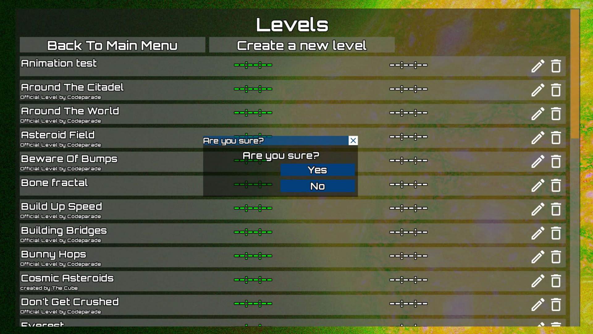 Screenshot for Marble Marcher