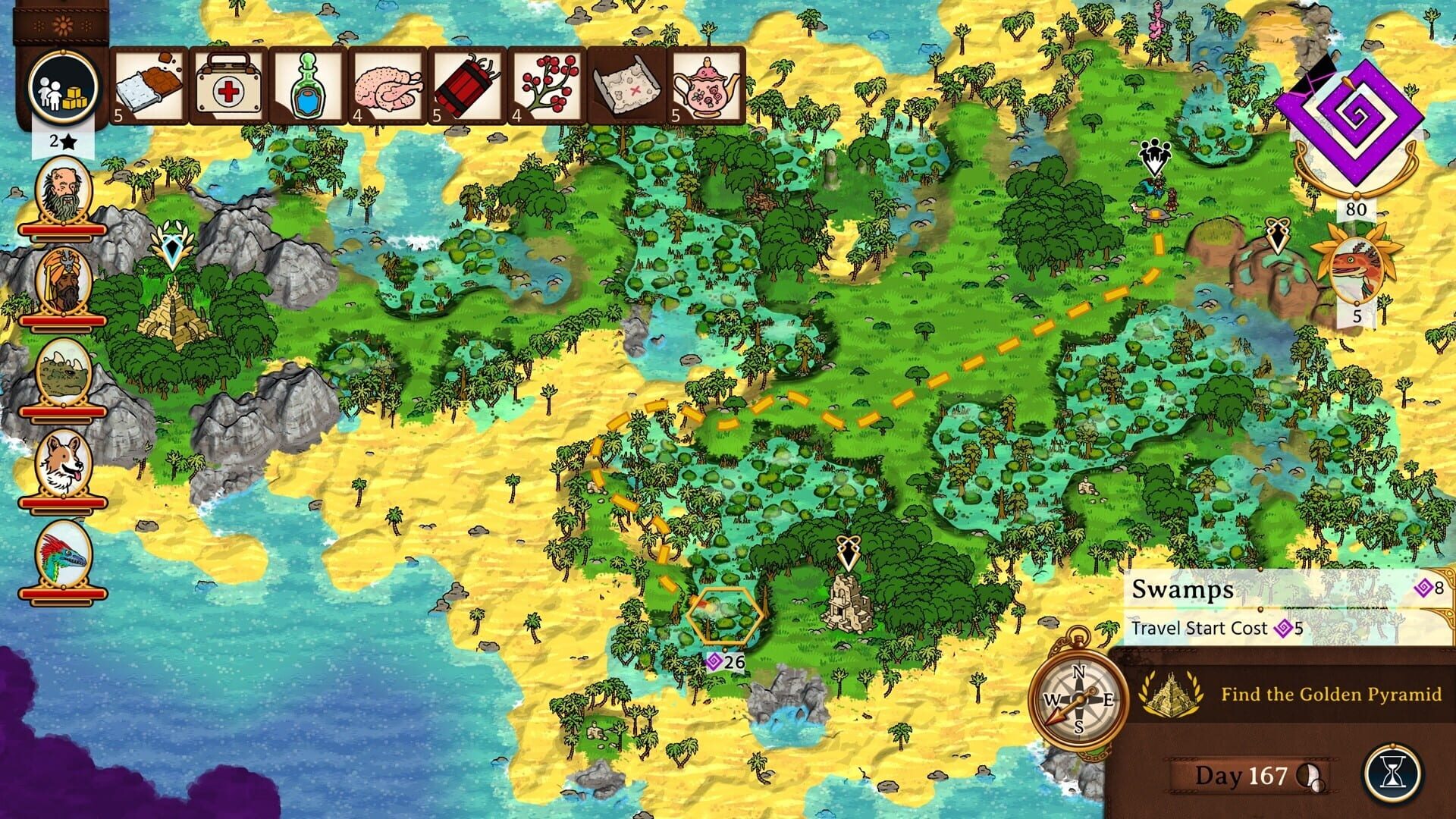 Screenshot for Curious Expedition 2