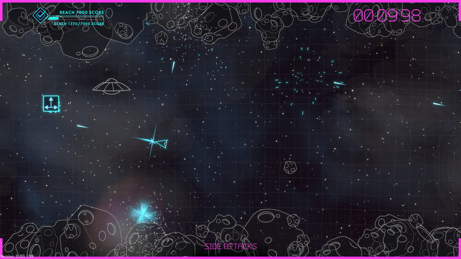 Screenshot for Asteroids: Recharged