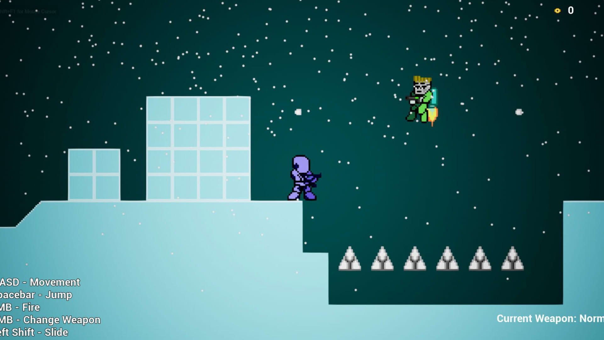 Screenshot for Pixel Robot Return