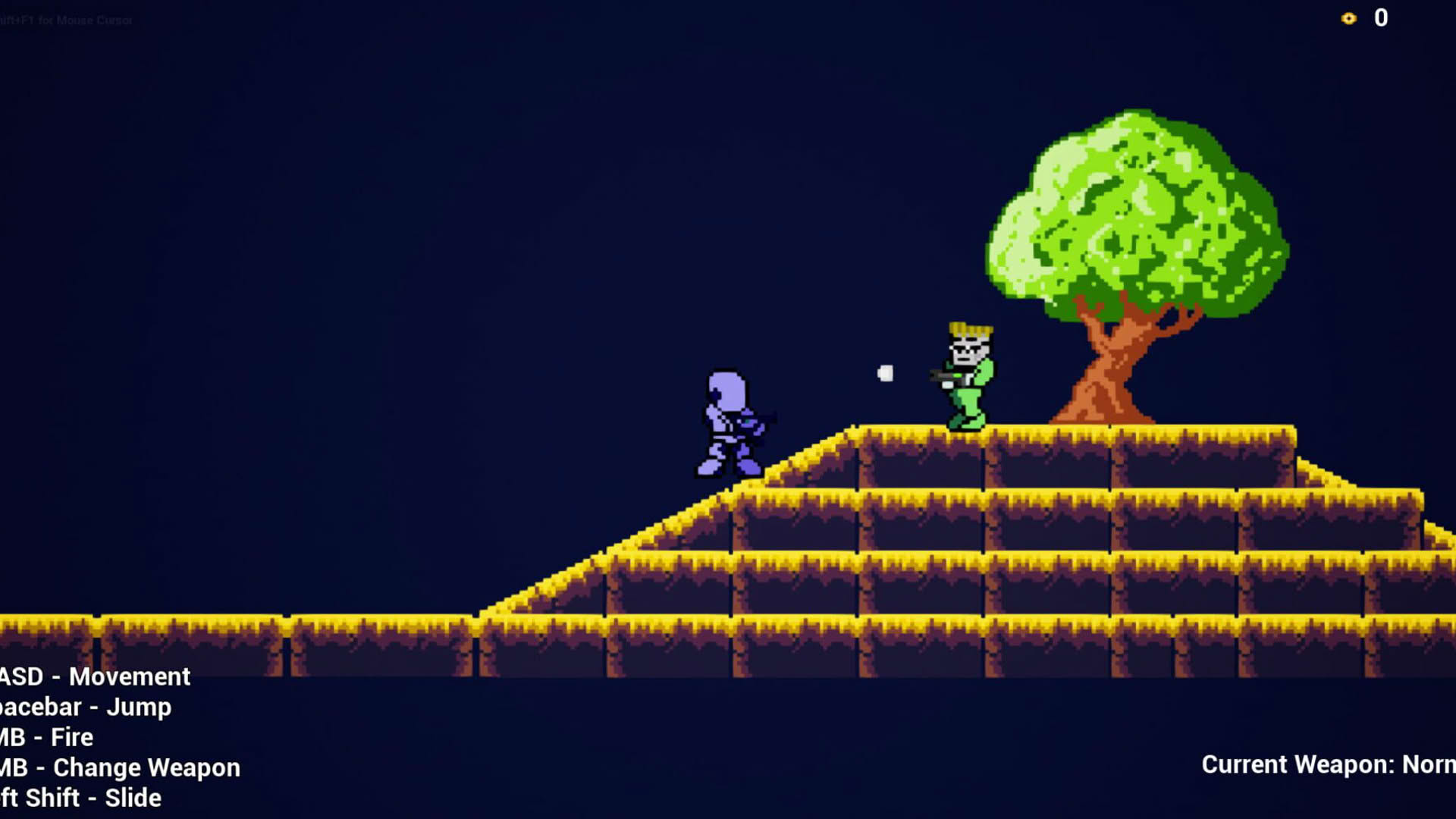 Screenshot for Pixel Robot Return
