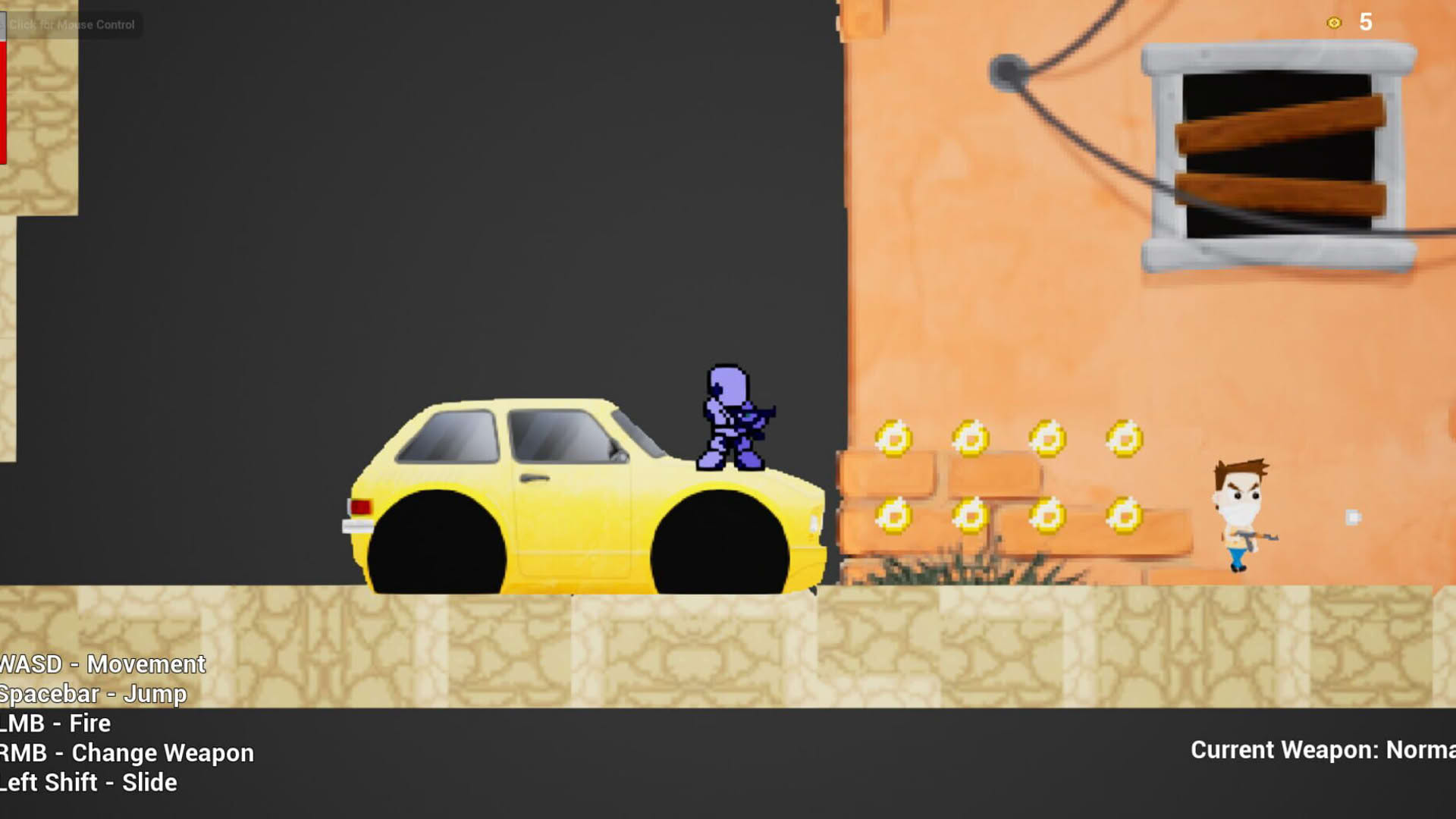 Screenshot for Pixel Robot Return