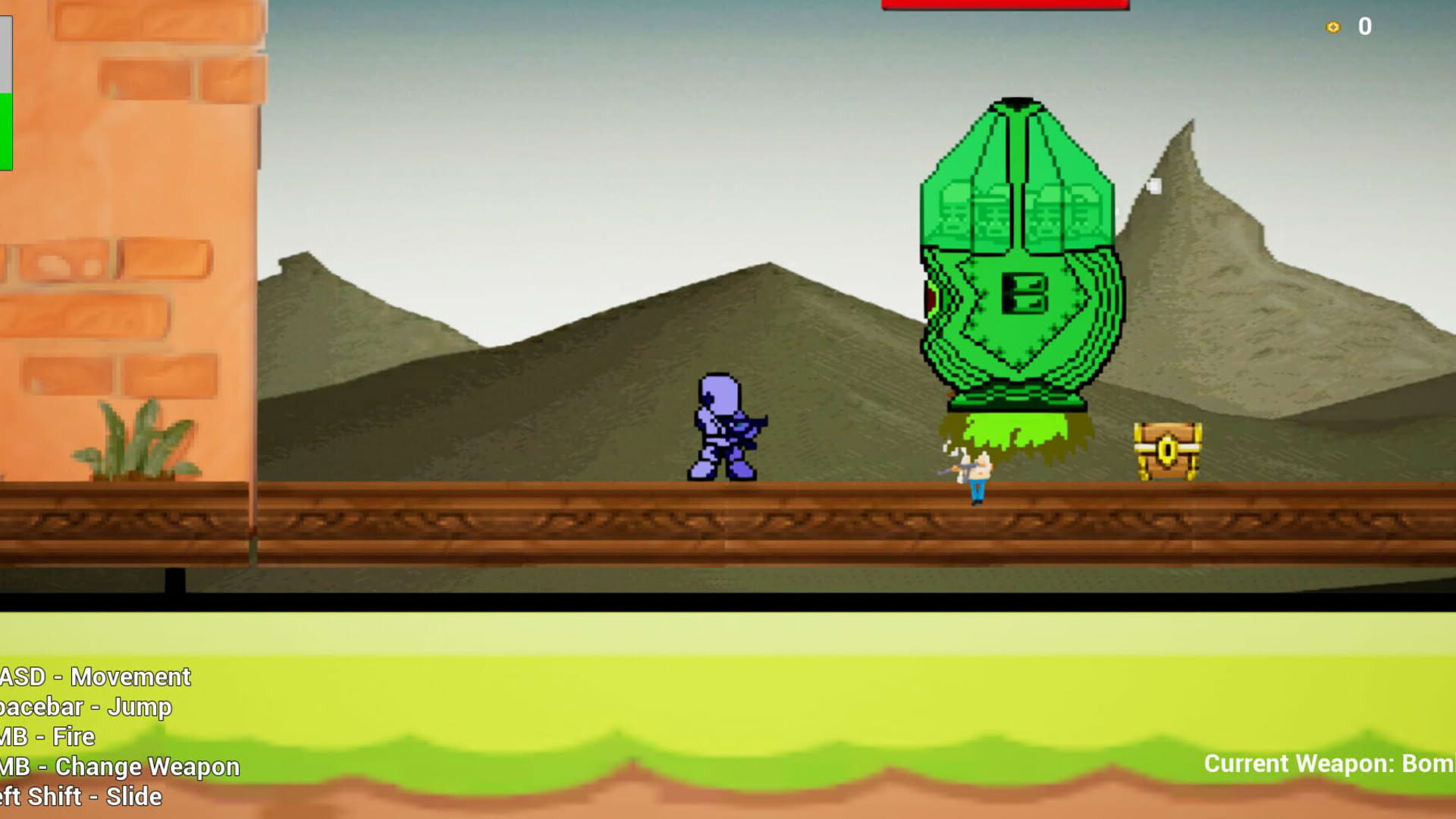 Screenshot for Pixel Robot Return