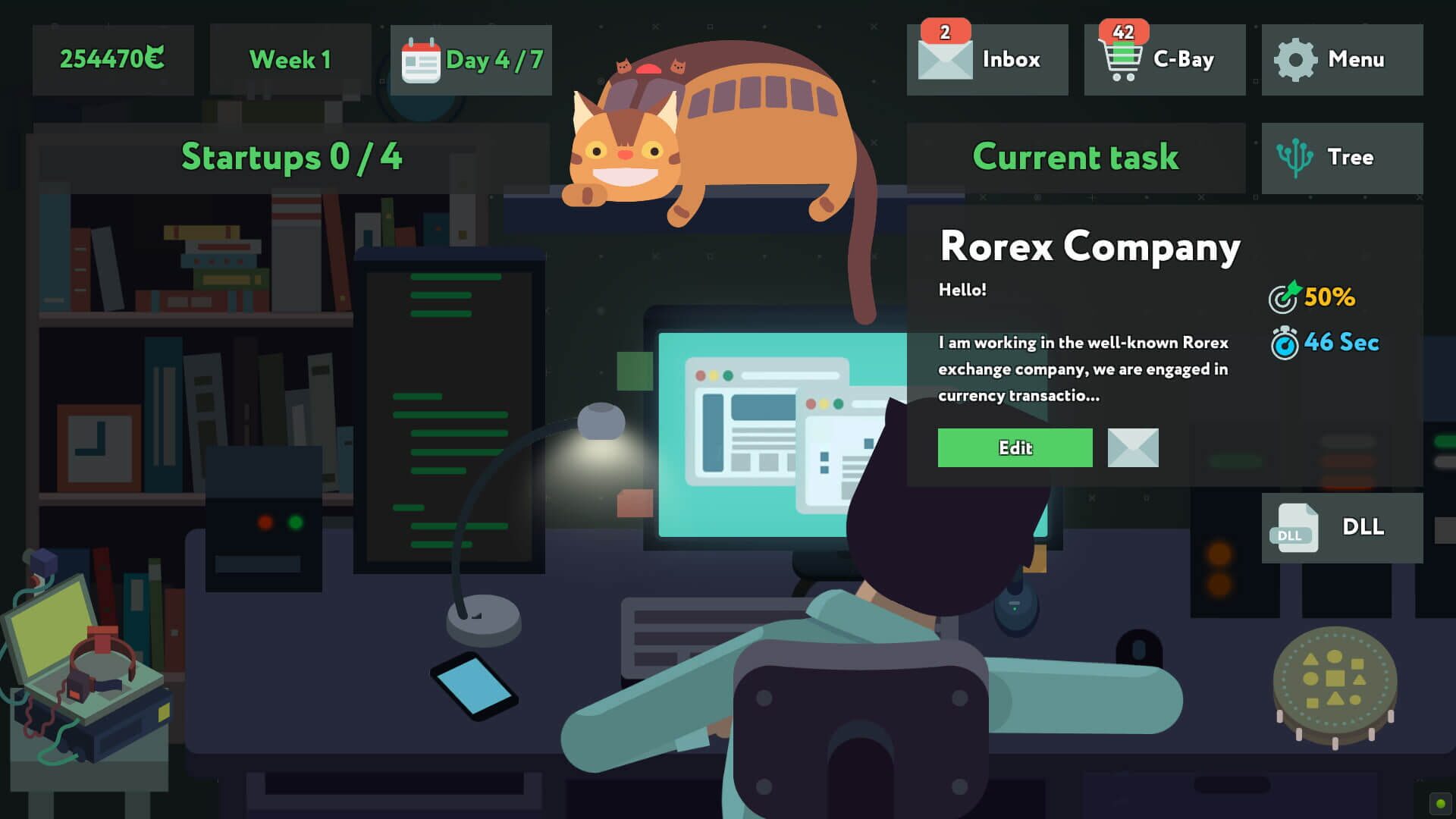 Screenshot for while True: learn()
