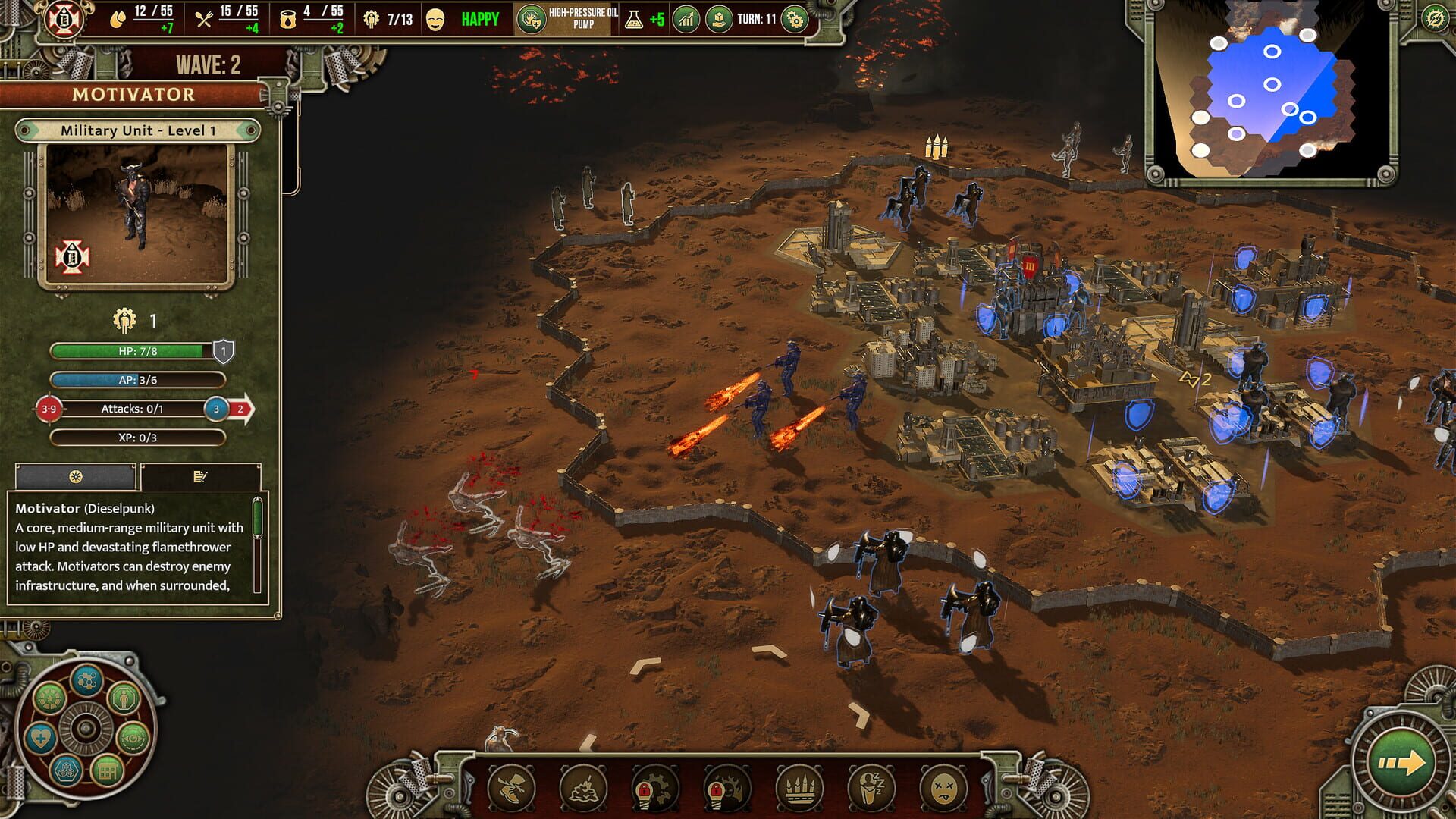 Screenshot for Punk Wars: Hold the Line