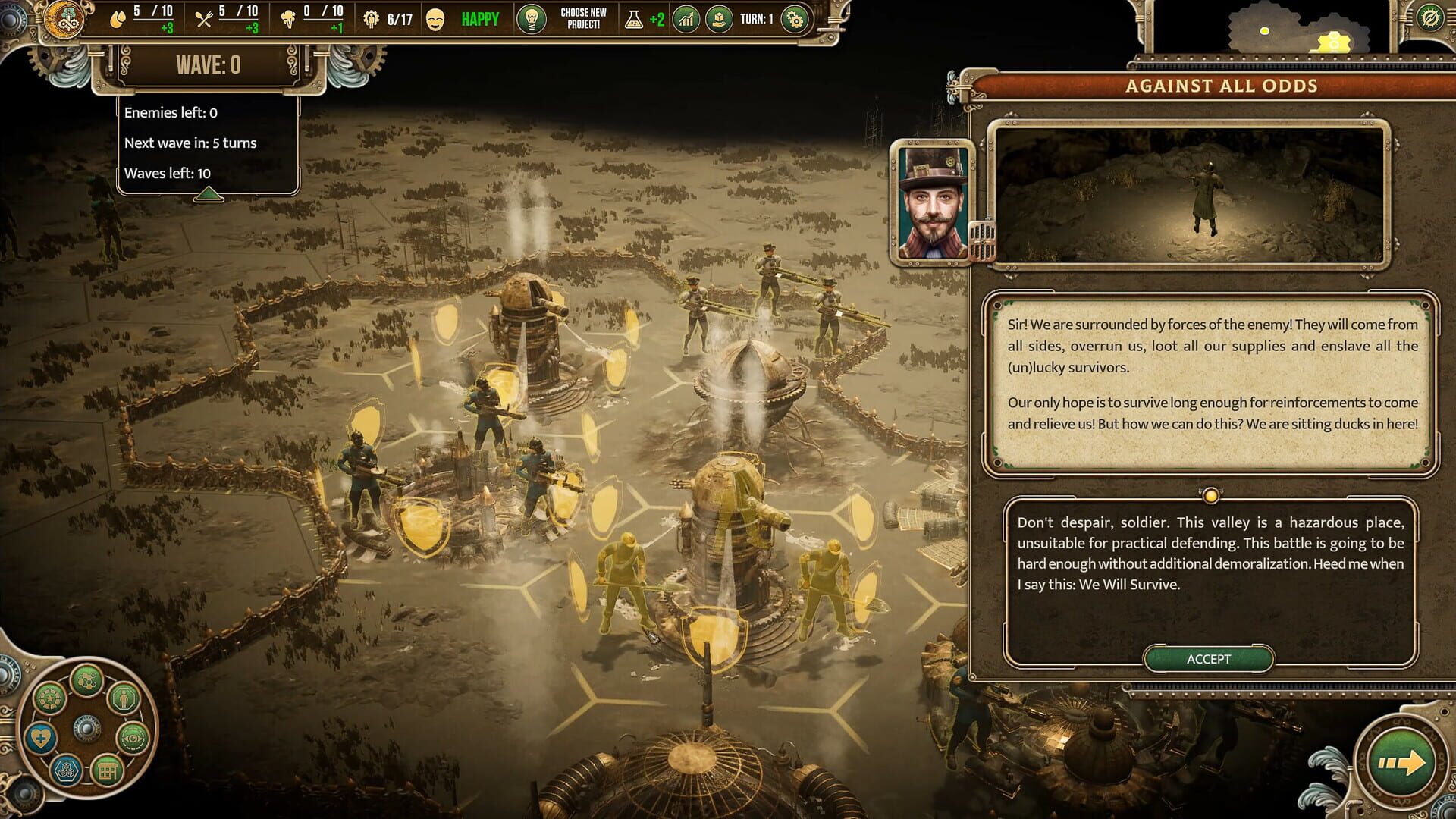 Screenshot for Punk Wars: Hold the Line