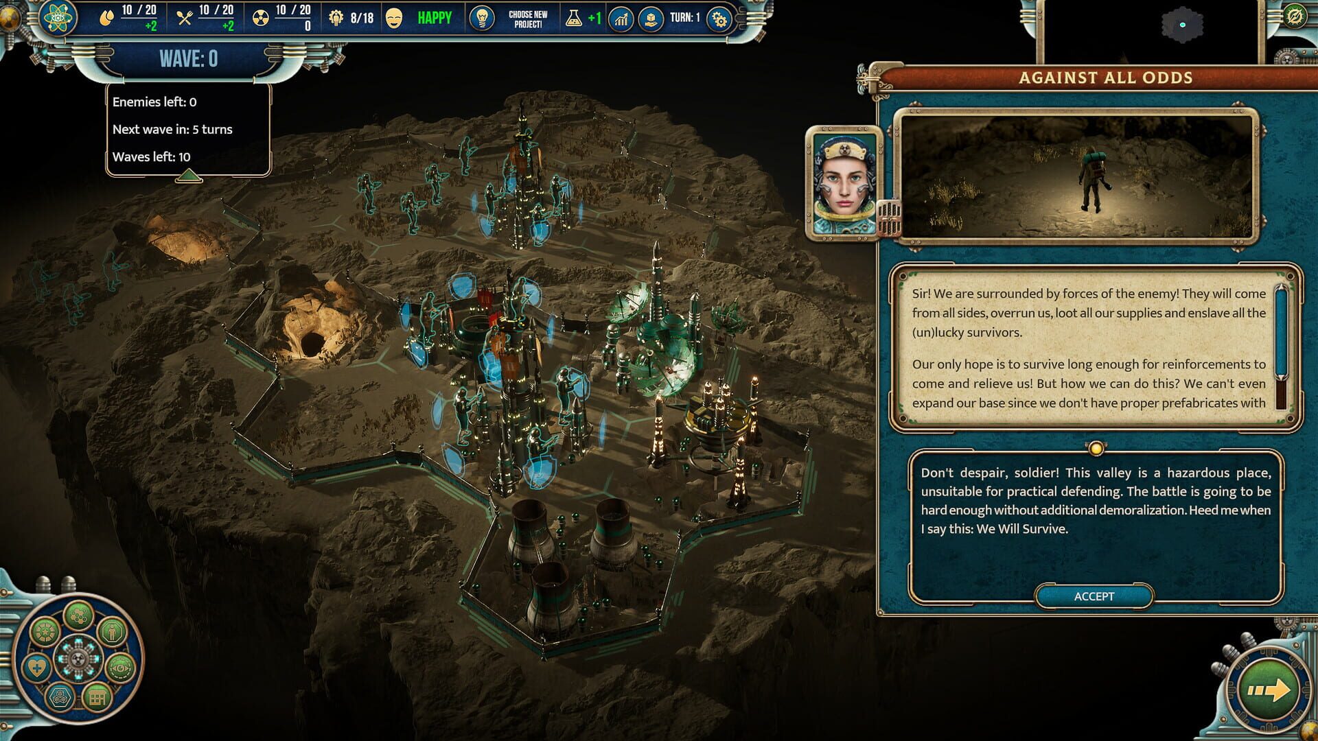 Screenshot for Punk Wars: Hold the Line