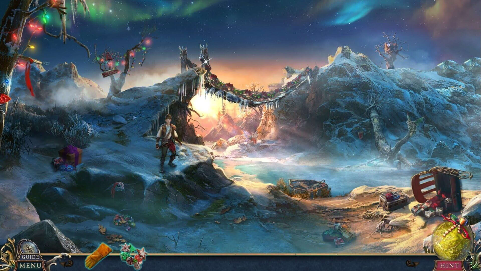 Screenshot for Bridge to Another World: Christmas Flight - Collector's Edition