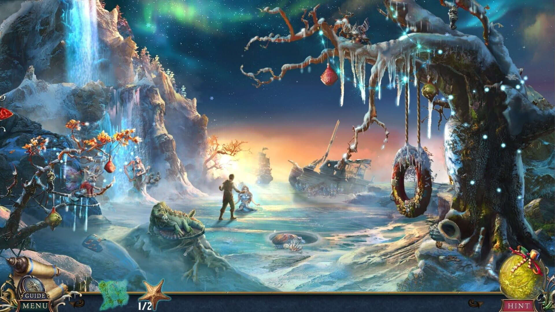 Screenshot for Bridge to Another World: Christmas Flight - Collector's Edition