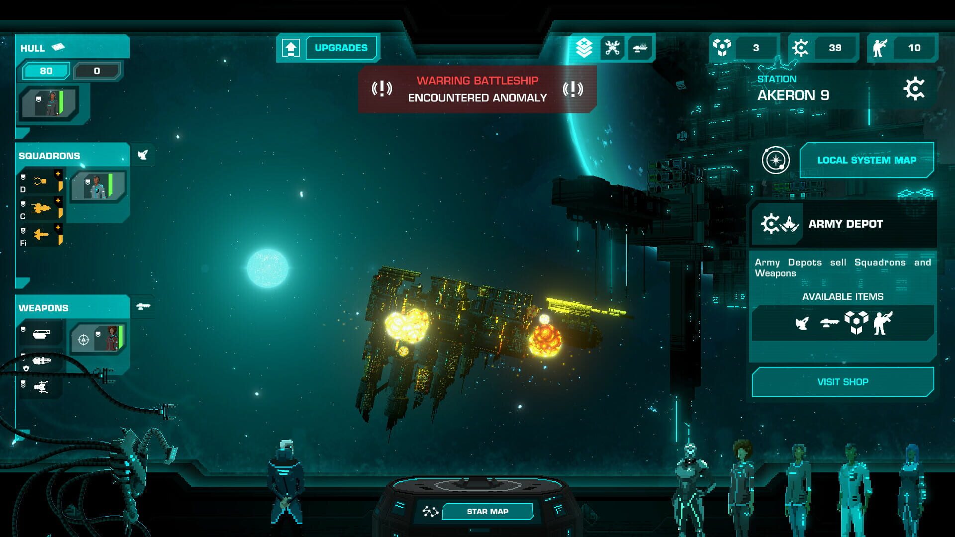 Screenshot for Crying Suns