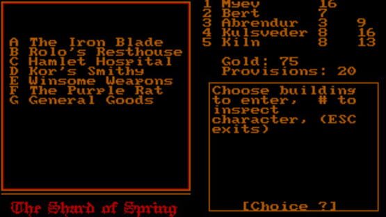 Screenshot for Shard of Spring
