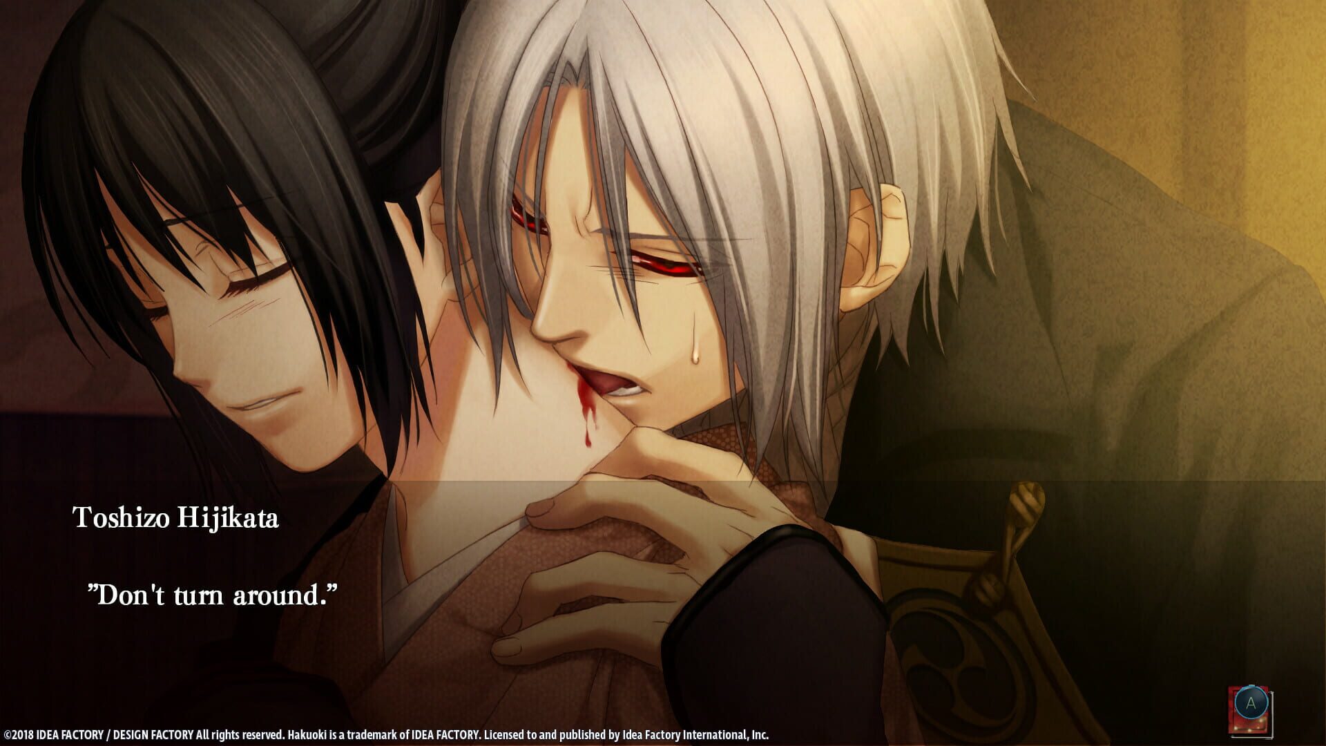 Screenshot for Hakuoki: Edo Blossoms