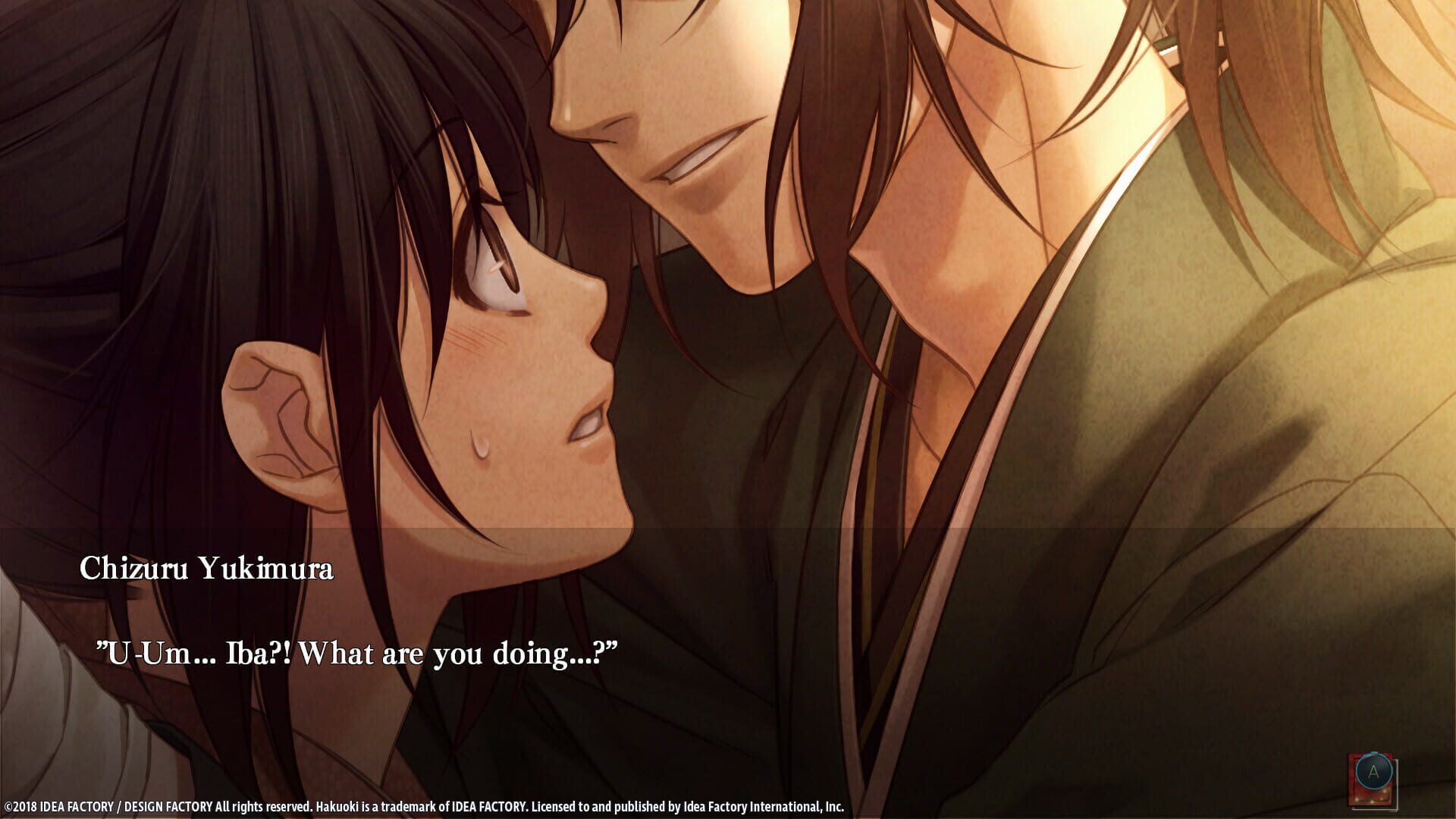 Screenshot for Hakuoki: Edo Blossoms