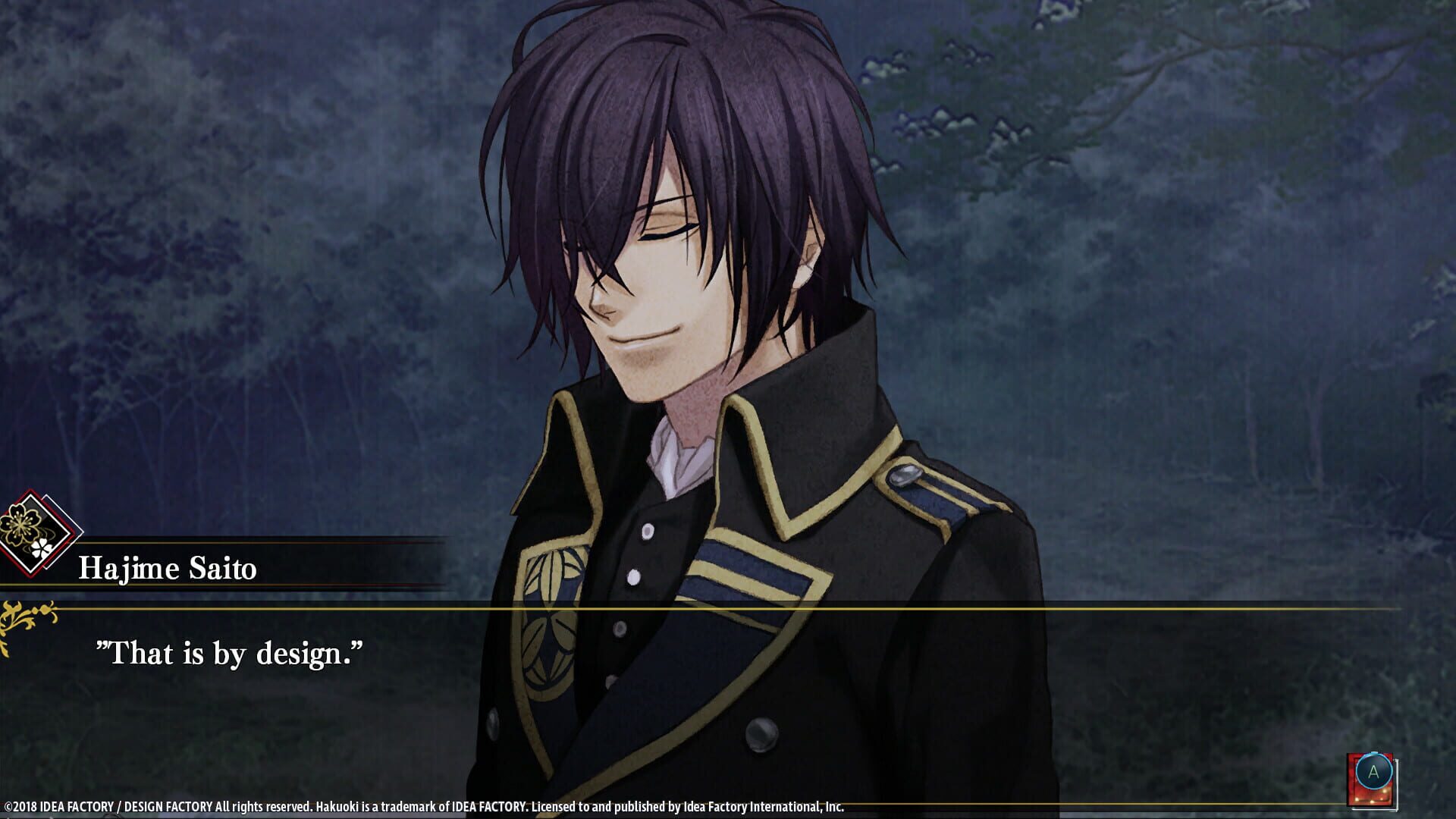 Screenshot for Hakuoki: Edo Blossoms