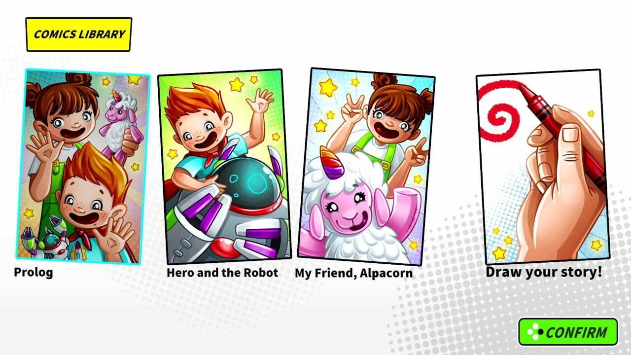 Screenshot for Comic Coloring Book