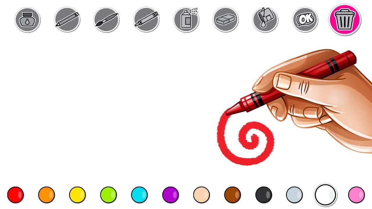 Screenshot for Comic Coloring Book