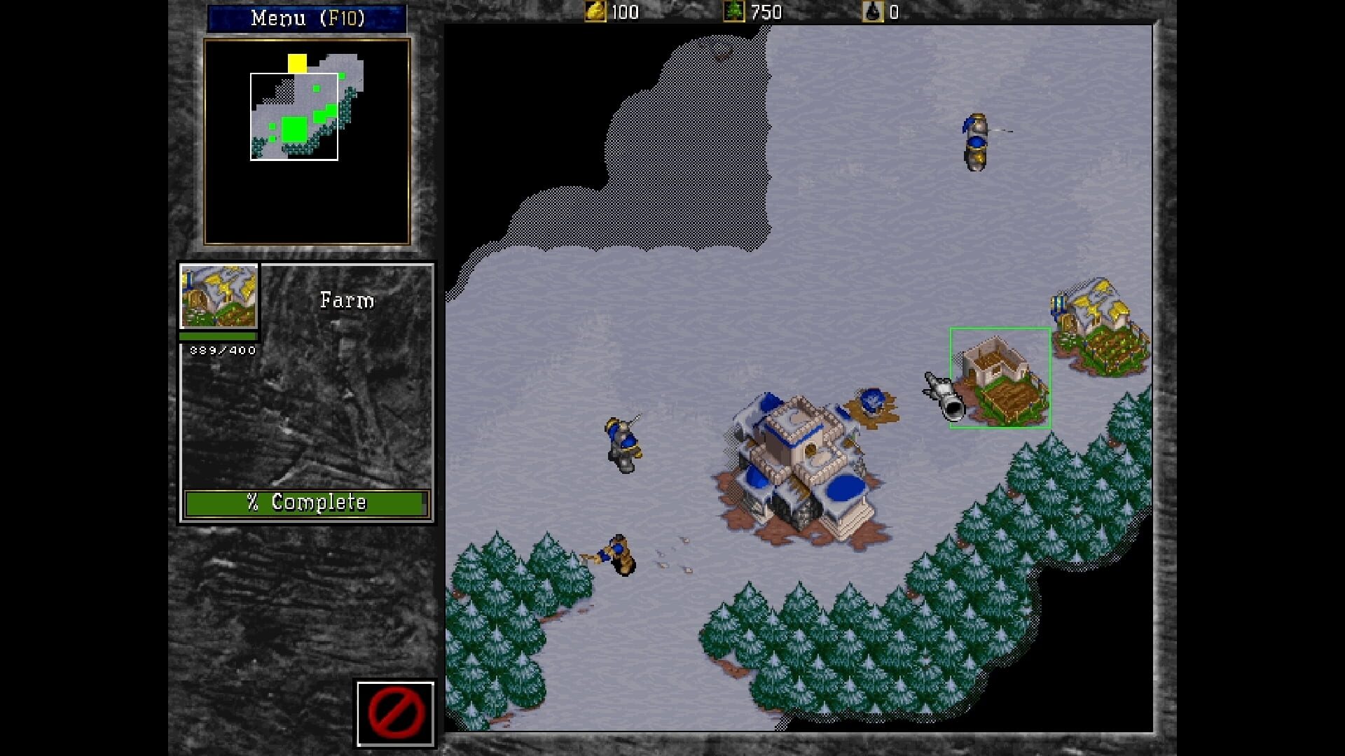 Screenshot for Warcraft II: Tides of Darkness