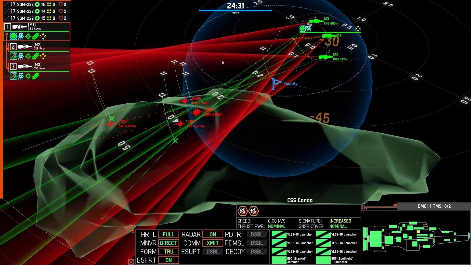 Screenshot for Nebulous: Fleet Command