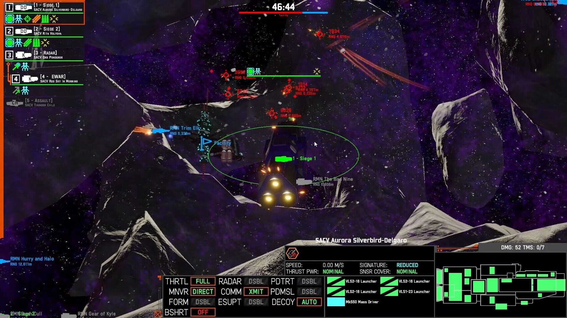 Screenshot for Nebulous: Fleet Command