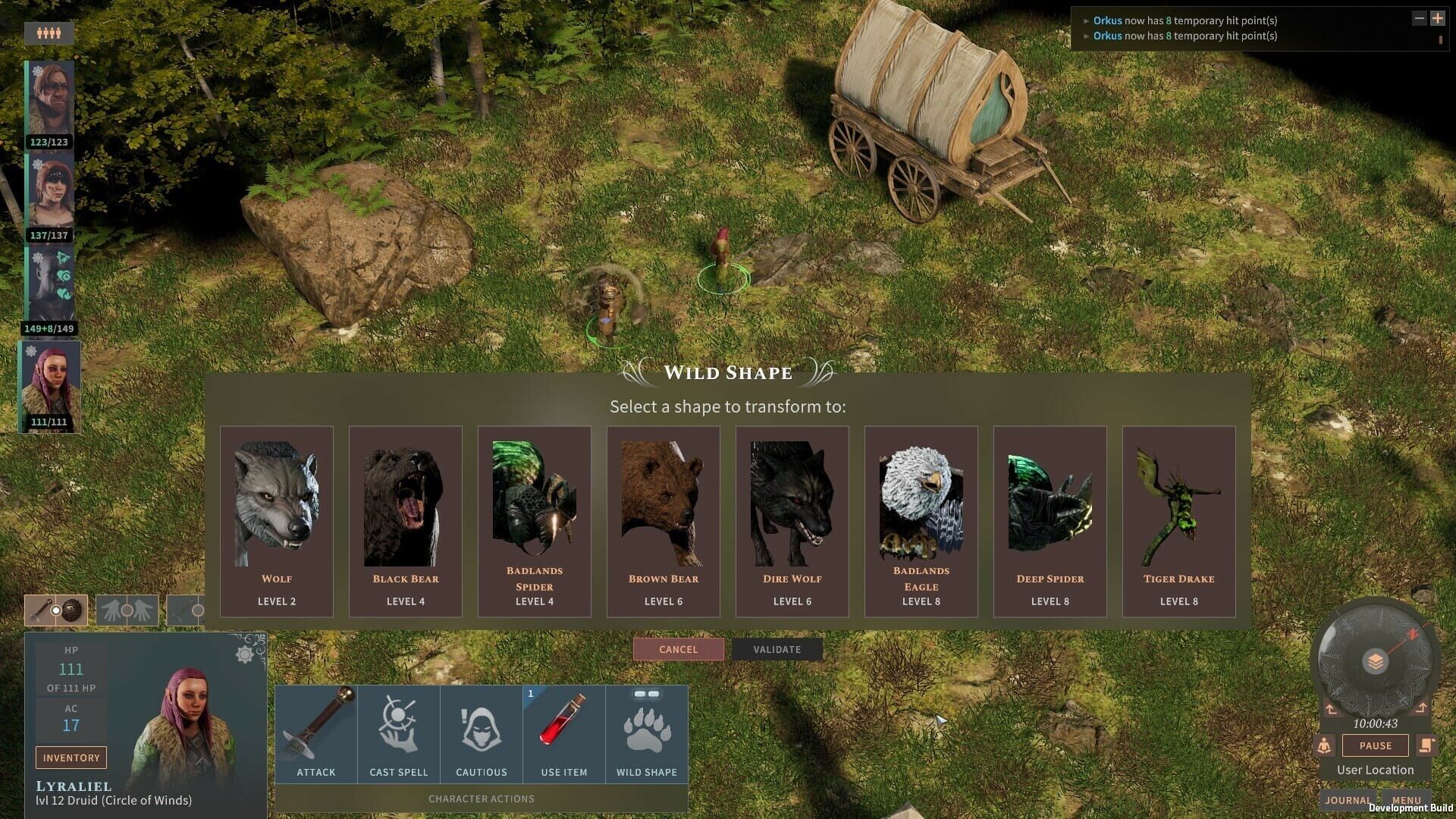 Screenshot for Solasta: Crown of the Magister - Primal Calling