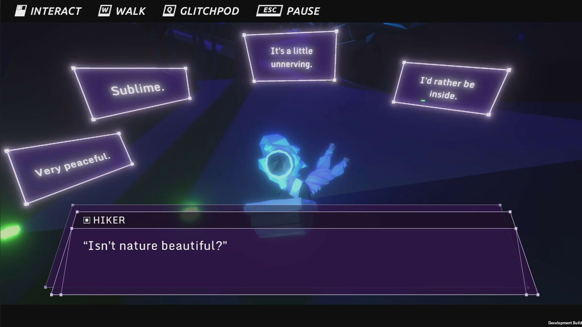 Screenshot for Glitchhikers: The Spaces Between