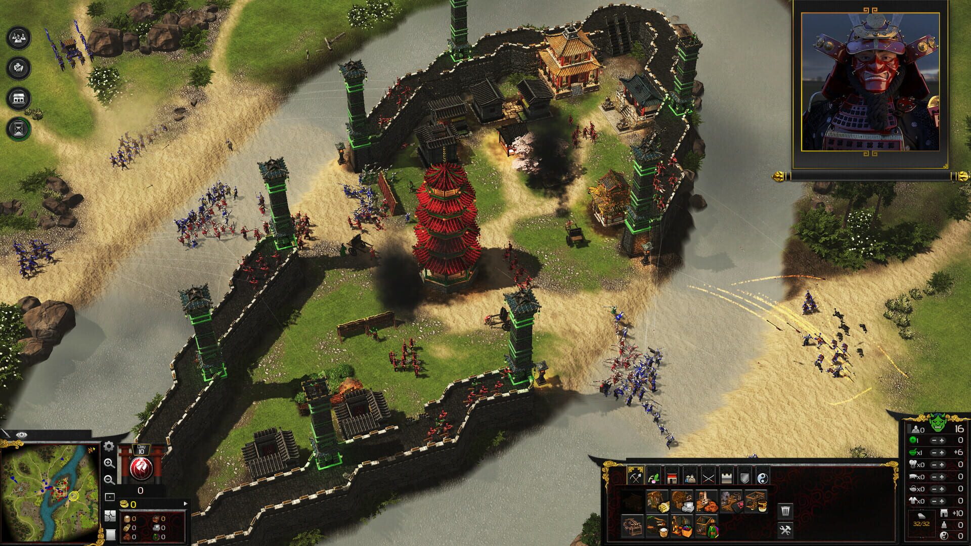Screenshot for Stronghold: Warlords - Rise of the Shogun Campaign