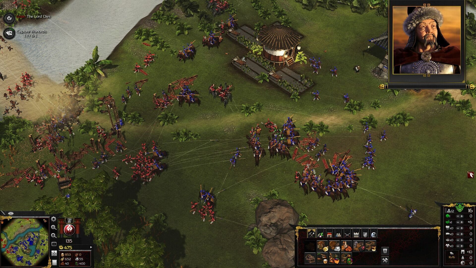 Screenshot for Stronghold: Warlords - The Mongol Empire Campaign