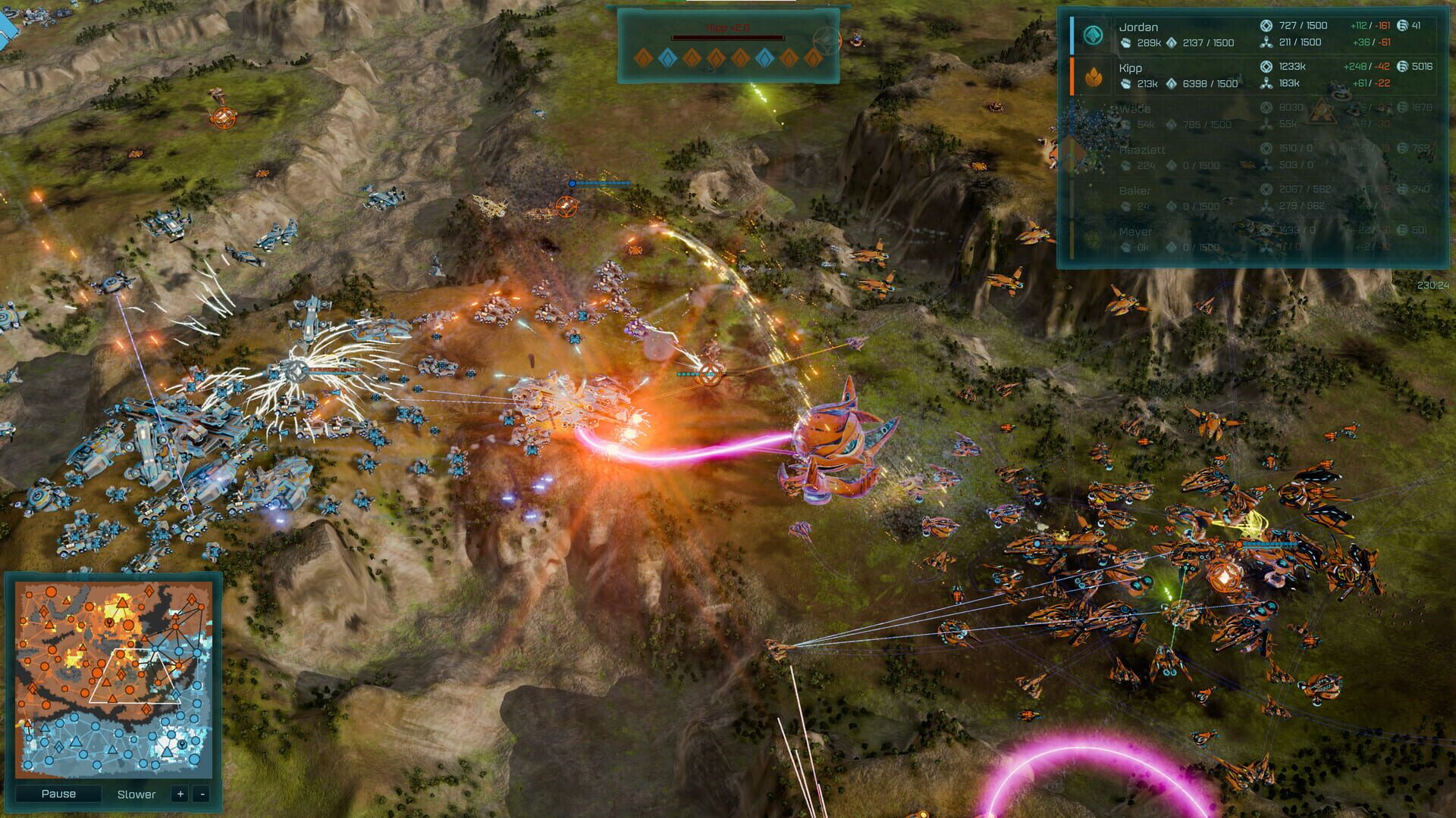 Screenshot for Ashes of the Singularity: Escalation - Core Worlds