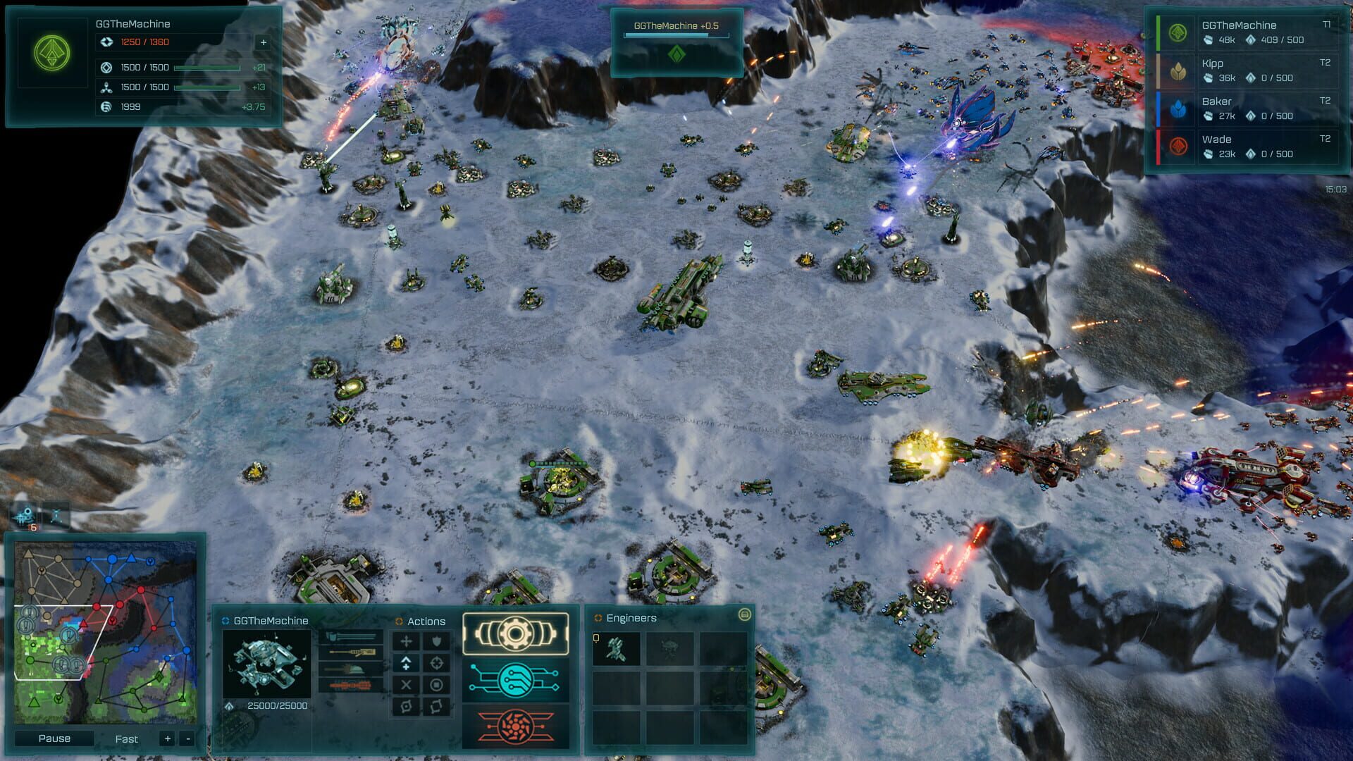Screenshot for Ashes of the Singularity: Escalation - Core Worlds