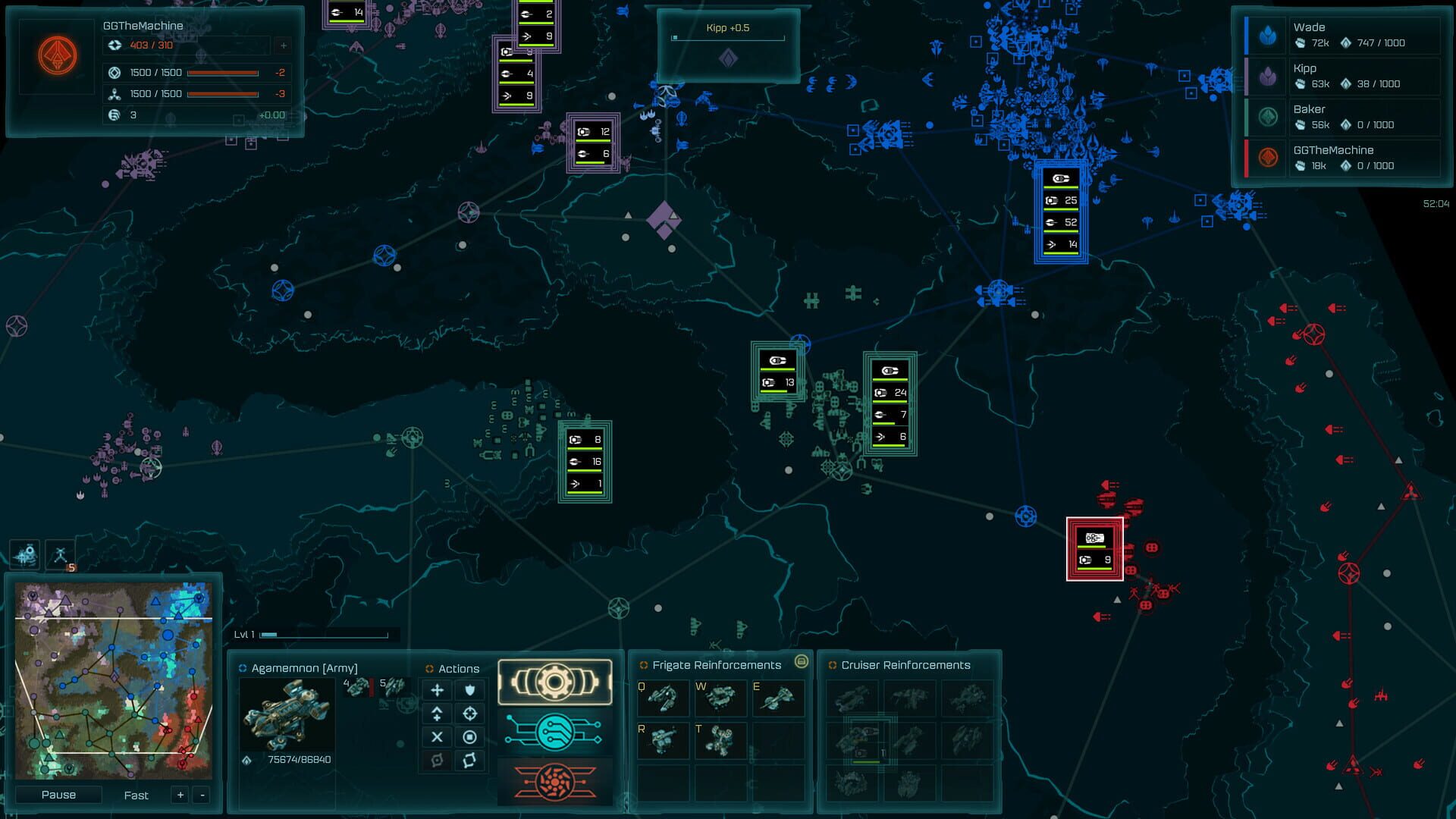 Screenshot for Ashes of the Singularity: Escalation - Core Worlds