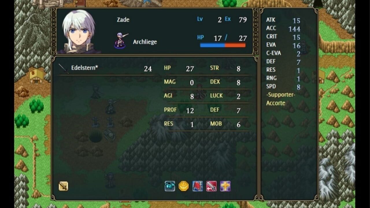 Screenshot for Vestaria Saga II: The Sacred Sword of Silvanister