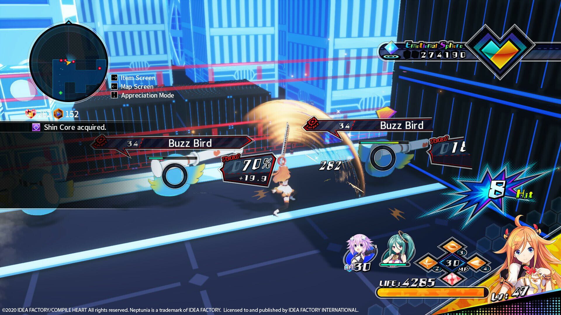 Screenshot for Neptunia: Virtual Stars
