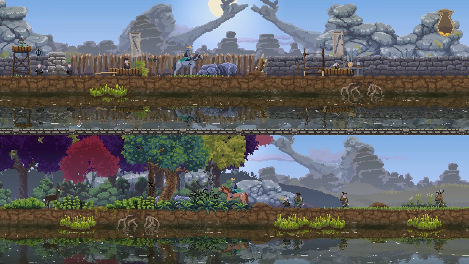 Screenshot for Kingdom Two Crowns