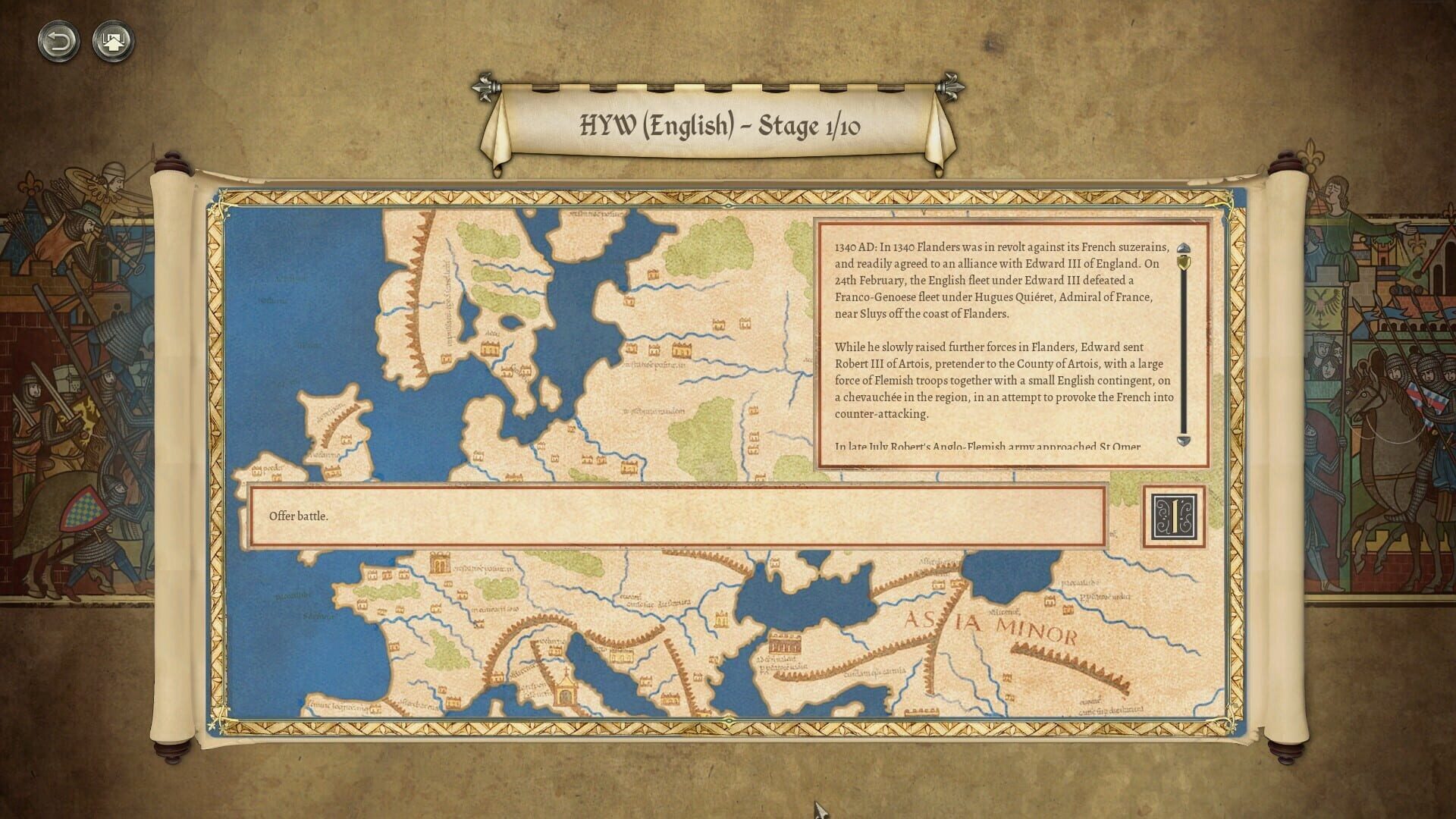 Screenshot for Field of Glory II: Medieval - Storm of Arrows
