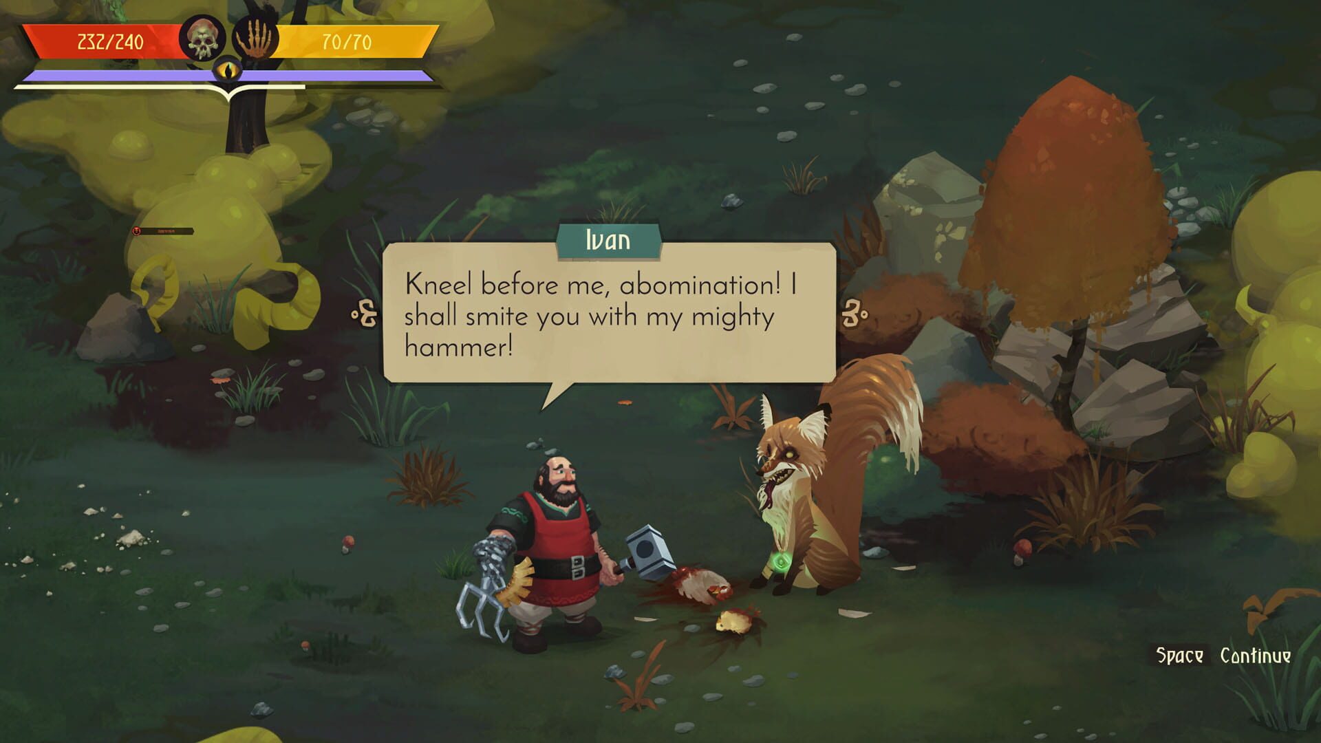 Screenshot for Yaga: Roots of Evil