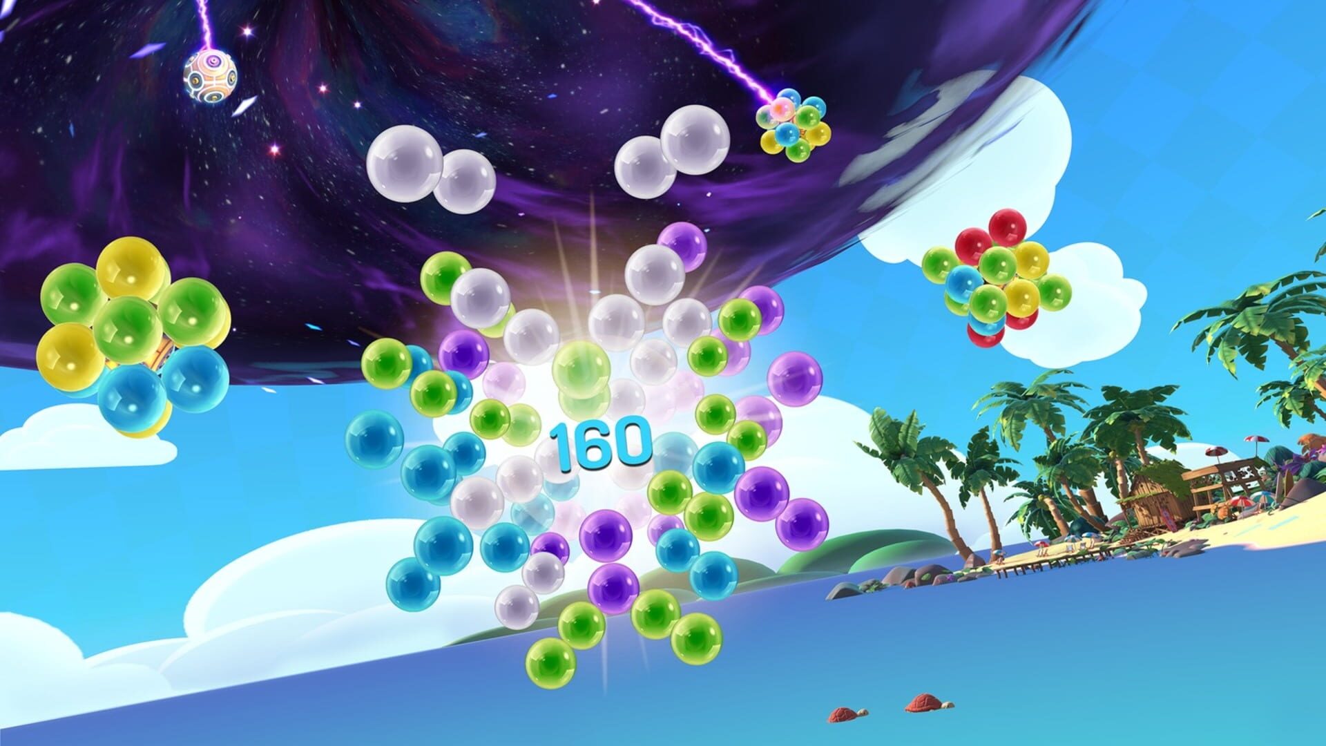 Screenshot for Puzzle Bobble VR: Vacation Odyssey
