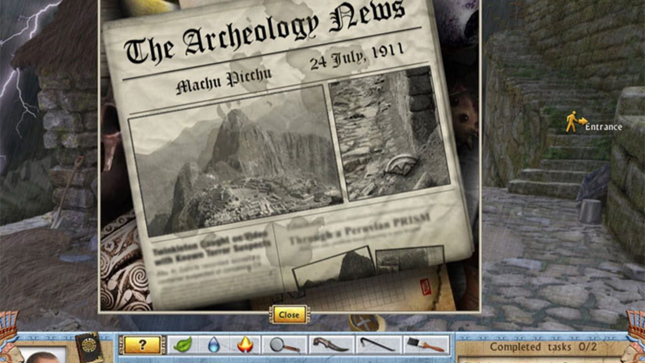 Screenshot for Alabama Smith in the Quest of Fate