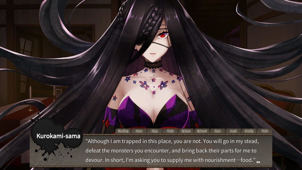 Screenshot for Kurokami-sama's Feast