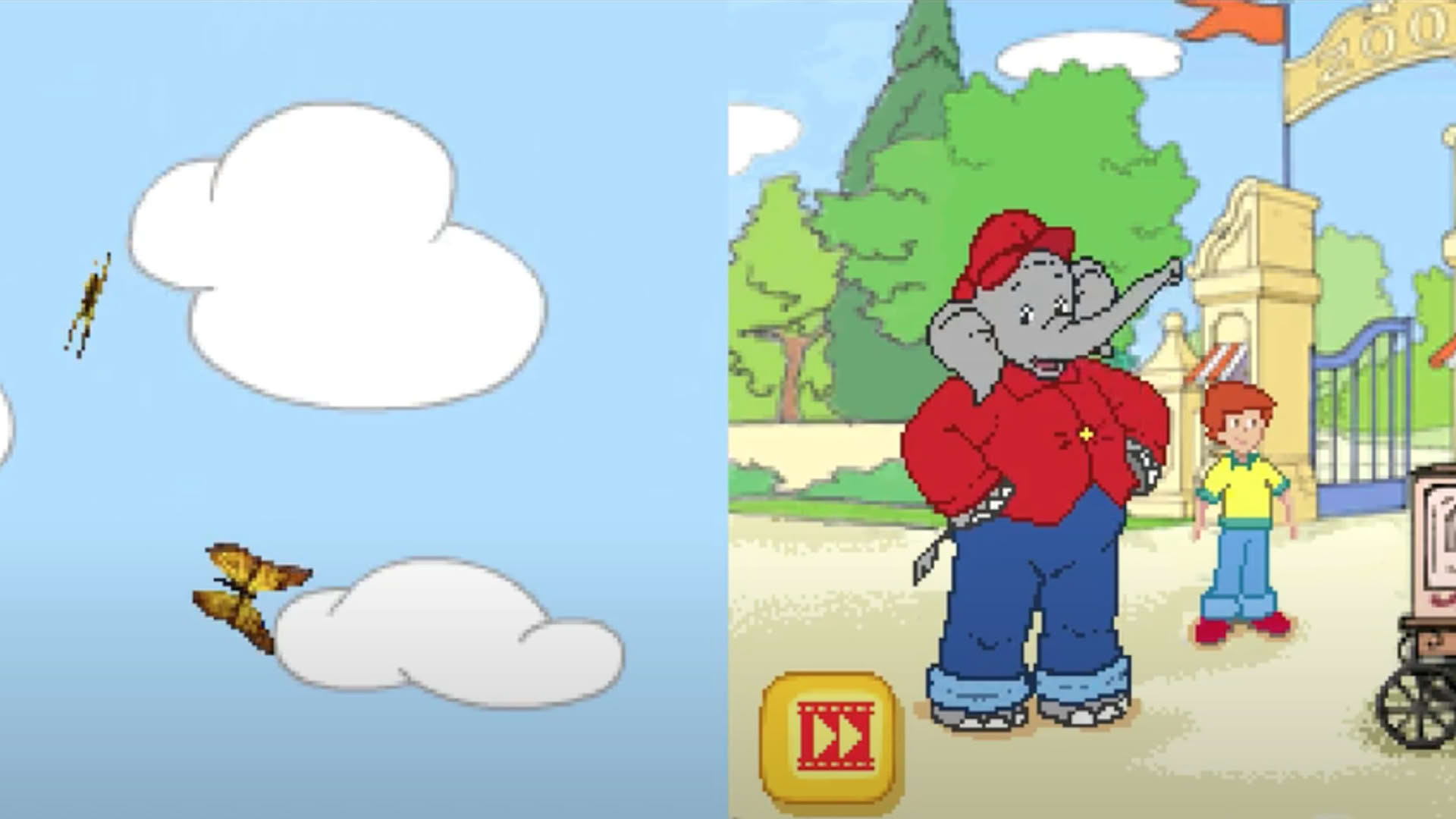Screenshot for Benjamin Blumchen: Ein Tag im Zoo