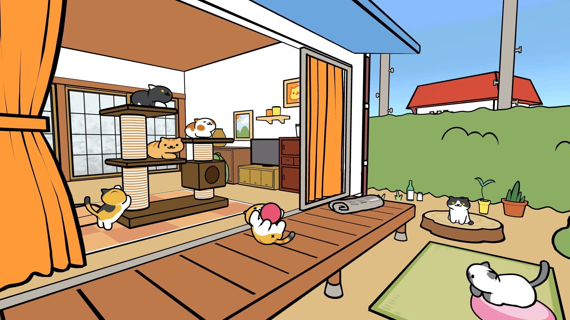 Screenshot for Neko Atsume VR
