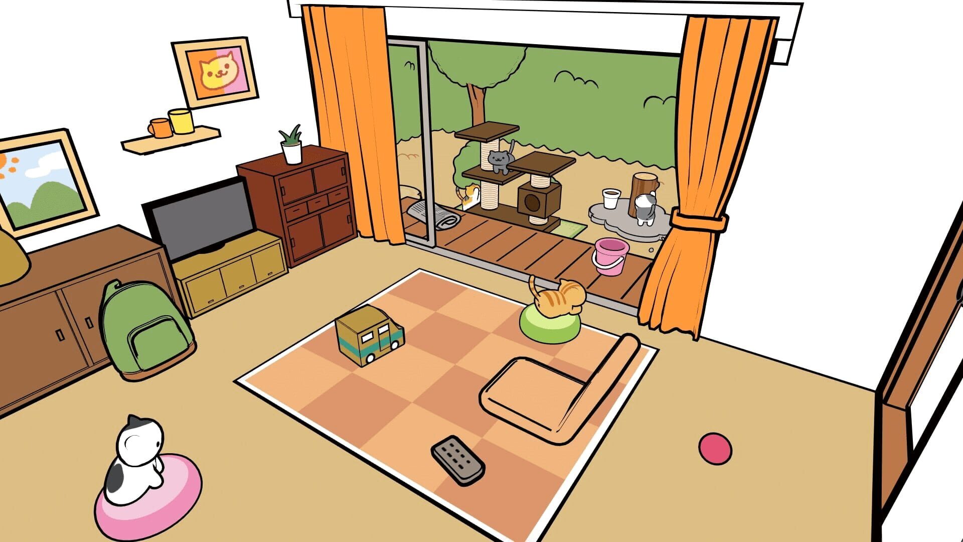 Screenshot for Neko Atsume VR