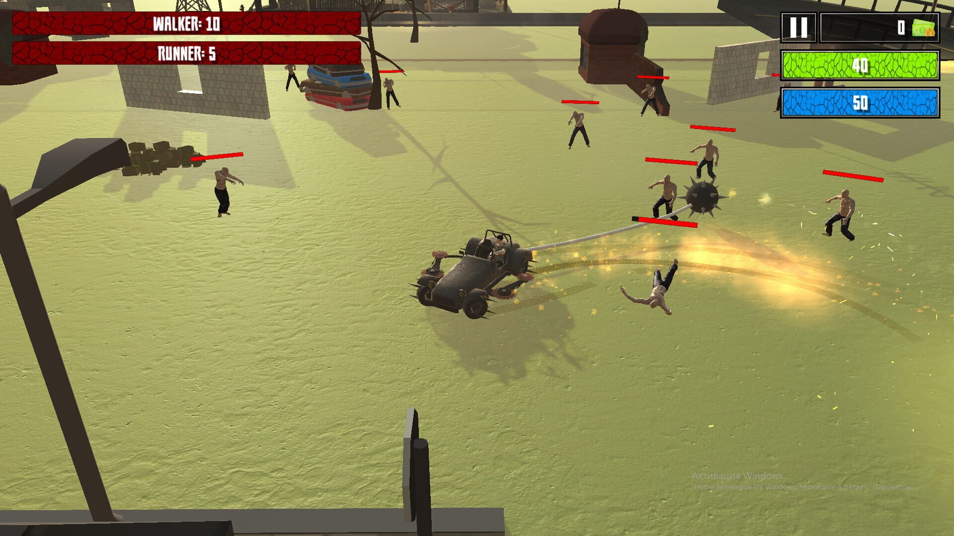 Screenshot for The Zombie Smasher