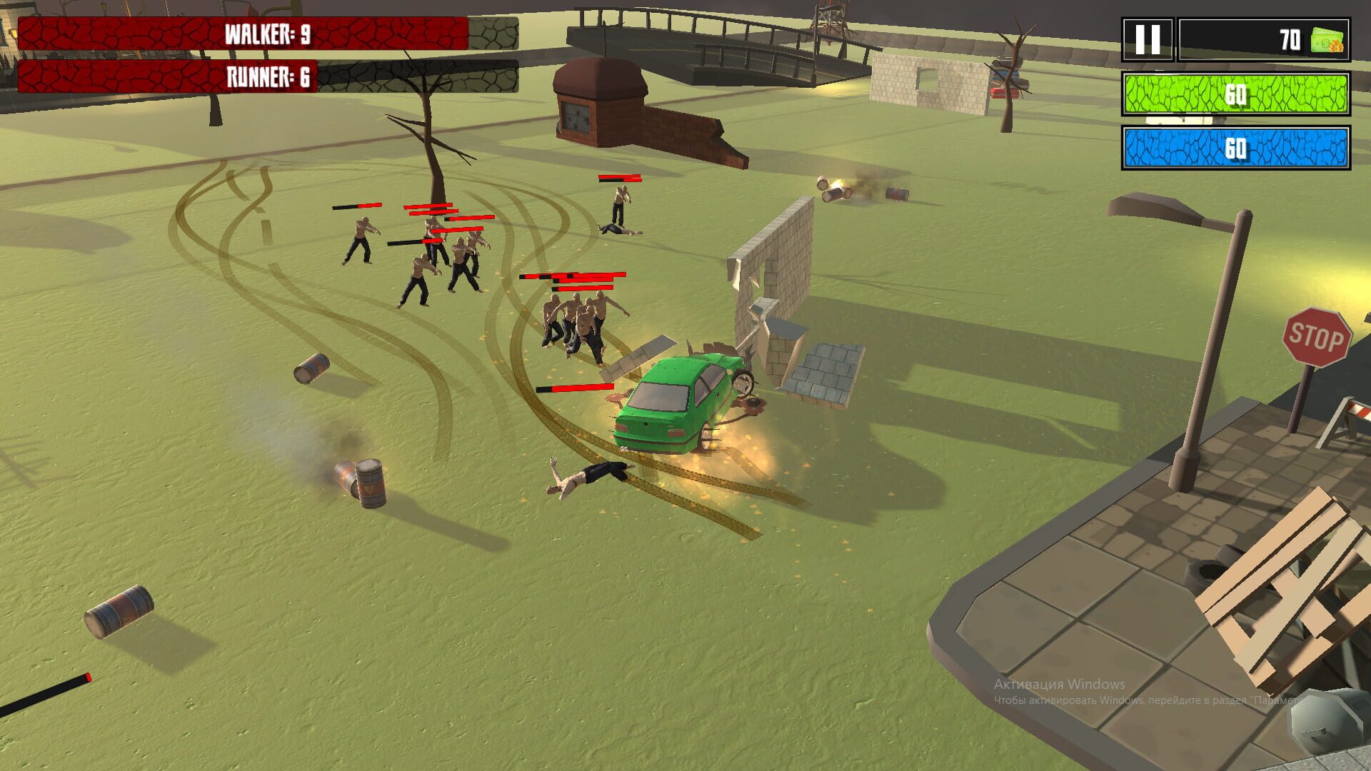 Screenshot for The Zombie Smasher