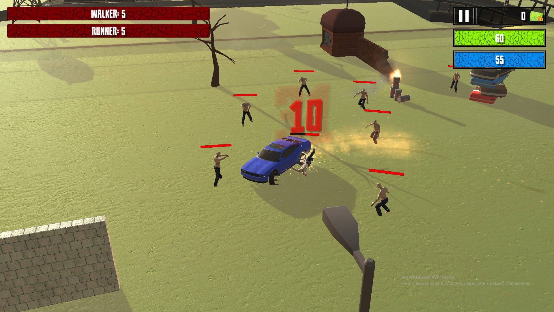 Screenshot for The Zombie Smasher