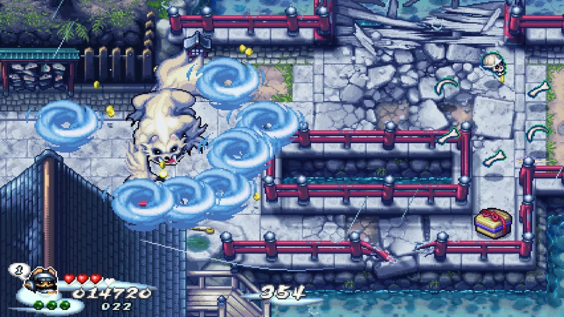Screenshot for Pocky & Rocky Reshrined