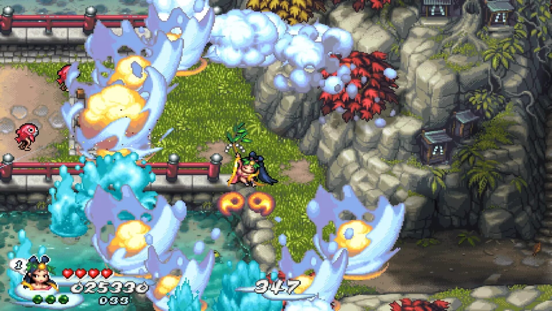 Screenshot for Pocky & Rocky Reshrined