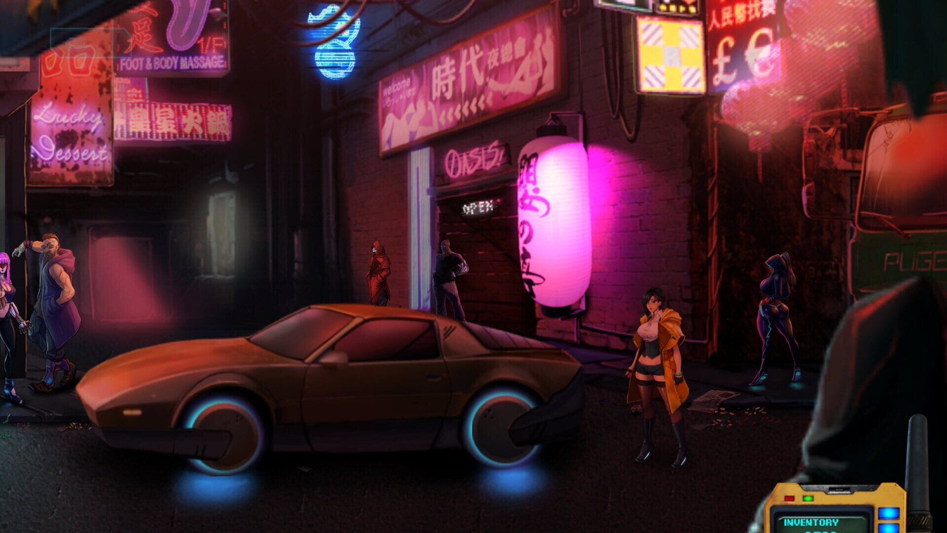 Screenshot for Sense: A Cyberpunk Ghost Story