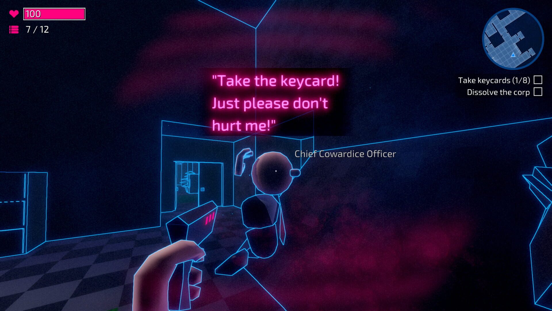 Screenshot for Neon Struct: Desperation Column