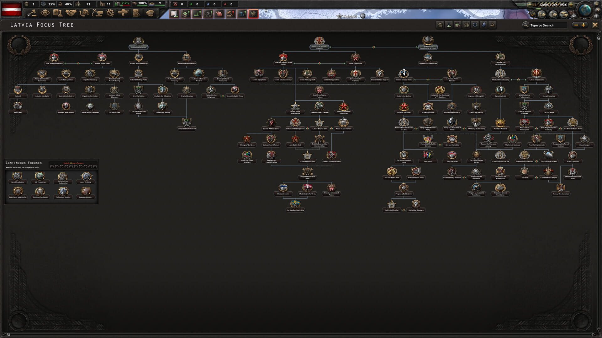 Screenshot for Hearts of Iron IV: No Step Back