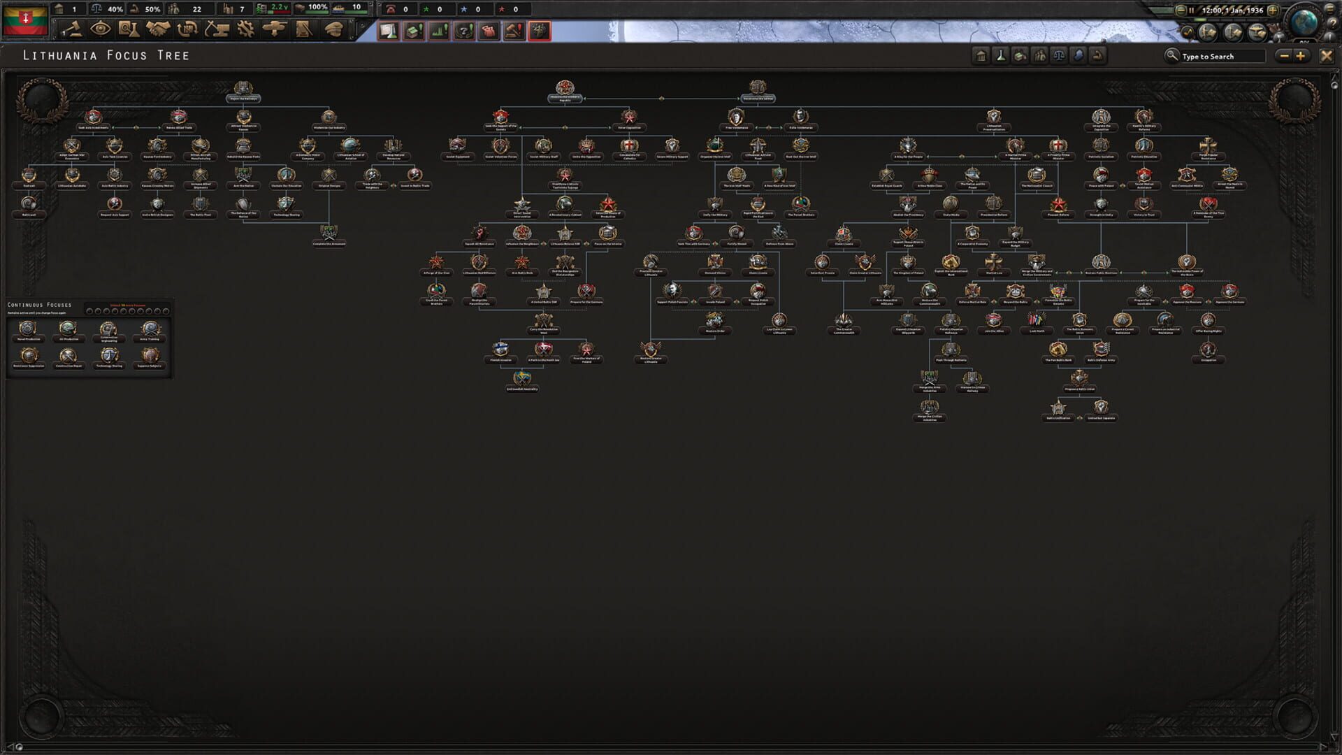 Screenshot for Hearts of Iron IV: No Step Back